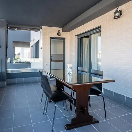 Apartment Sibssanlucar Manzanilla-piscina-terraza-bajoguia-playa-centro *